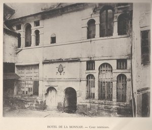 Hôtel de la Monnaie de Rouen dalla corte interna da Unknown